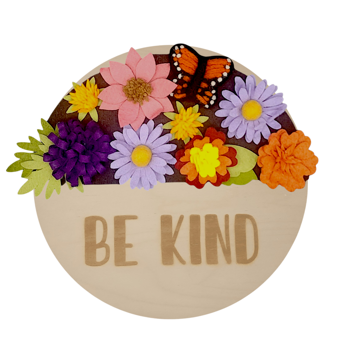 Save the Monarch Butterfly | Mini Wreath Attachment