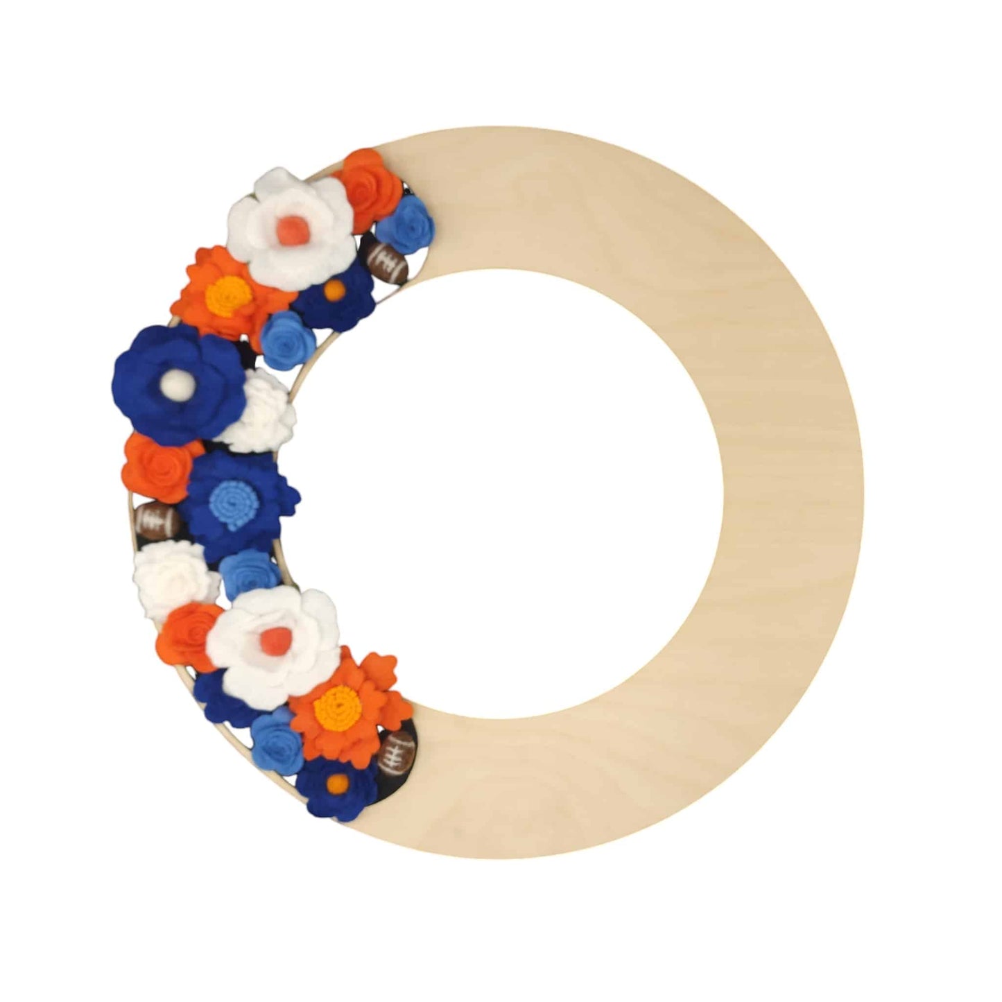 Colorado Broncos Football | Standard Wreath Attachment